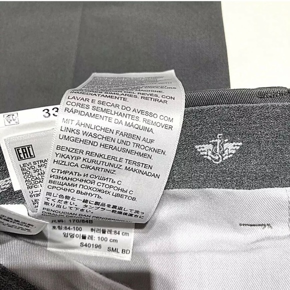 Men’s Work Day Khaki Dockers Slim Fit 33 X 30, comfort wear - Picture 4 of 5